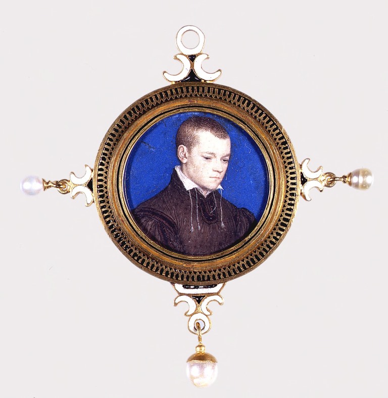 Onbekende jonge man door Holbein II