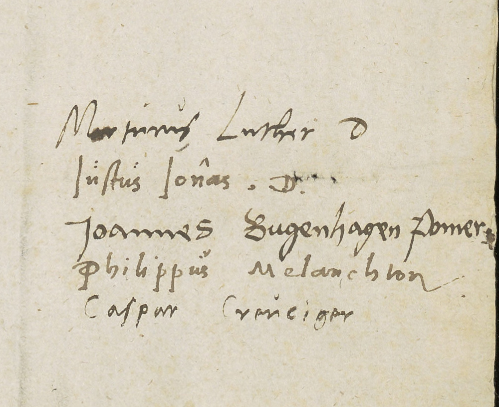 detail brief Maarten Luther