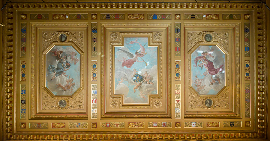 plafond museumzaal
