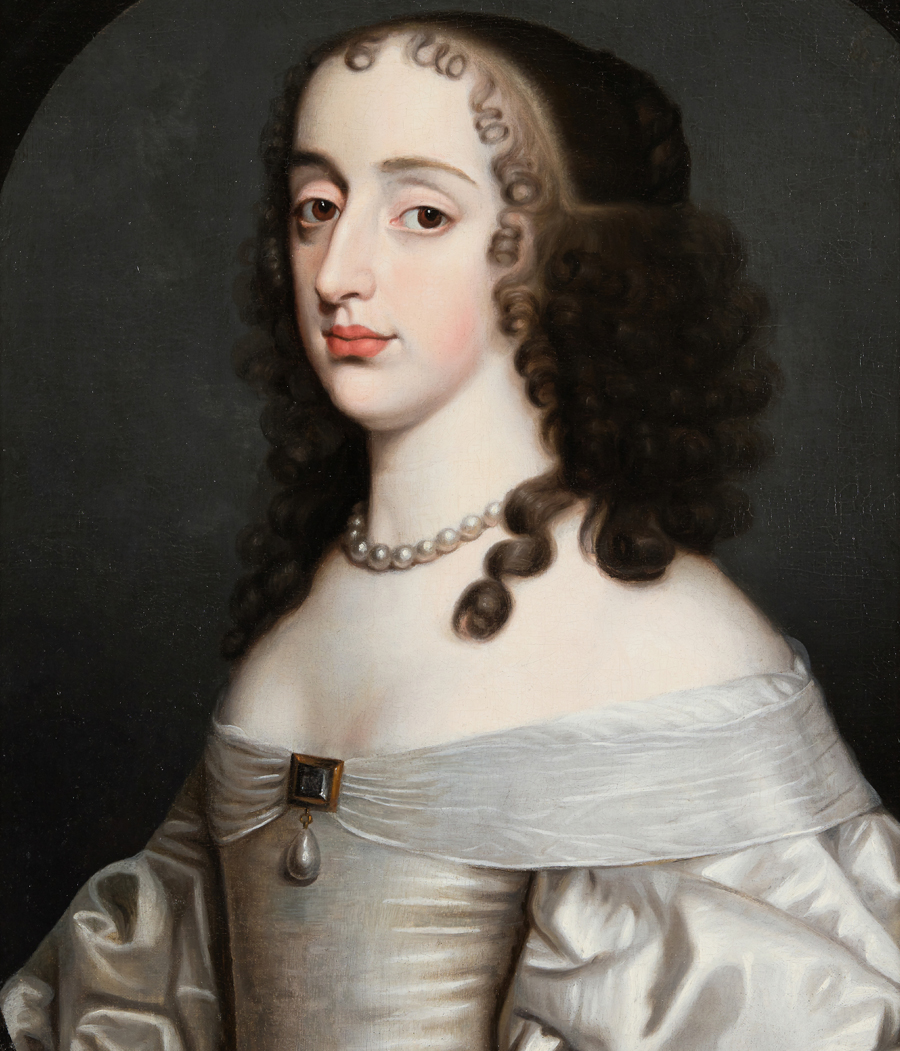 Maria Henriette Stuart door Gerard van Honthorst